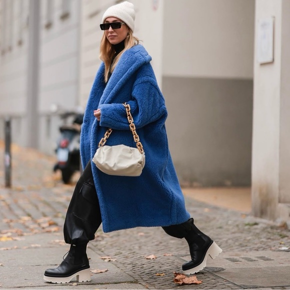 Copenhagen Studios Vitello CPH597 Leather Chelsea Platform Boots - Picture 3 of 9